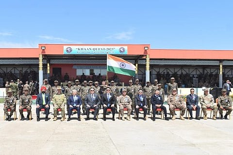 Multinational joint exercise Ex Khaan Quest 2023 begins in Mangolia