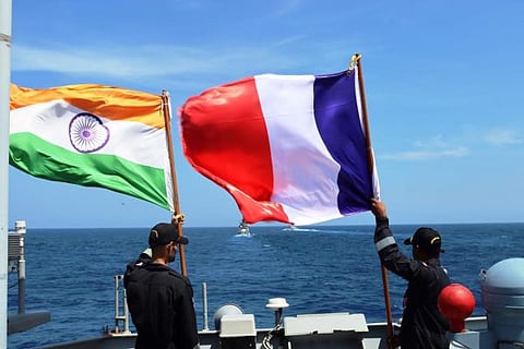 India, France undertake Maritime Partnership Exercise in Bay of Bengal