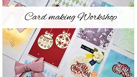 Card Making Workshop in Dehradun | Celebrating Christmas the artsy way!
