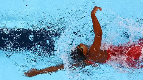 Dhinidhi Desinghu in action