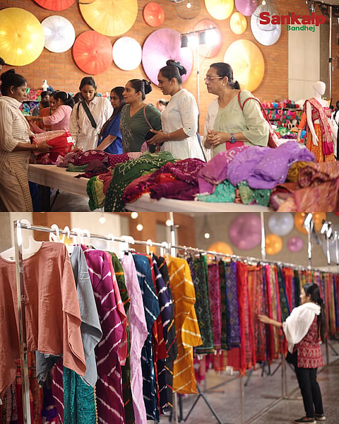 Grand Bandhani Exhibition in Dehradun by Sankalp Bandhej