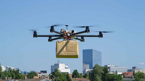 Drone-Based Package Delivery Across Delhi-NCR Soon