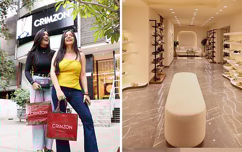 Crimzon footwear store in Delhi