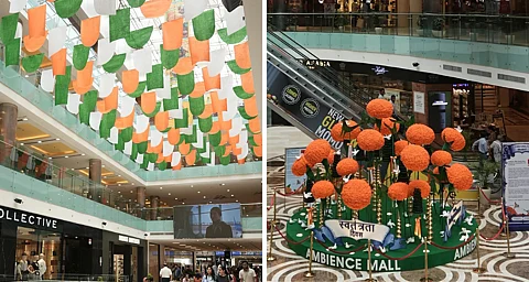 Ambience Mall Celebrates Independence Day With A Striking, Sustainable Twist