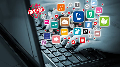 Online ads tax