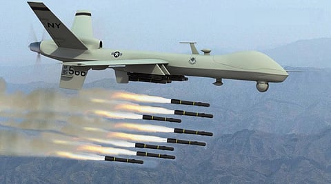 Fighter drone