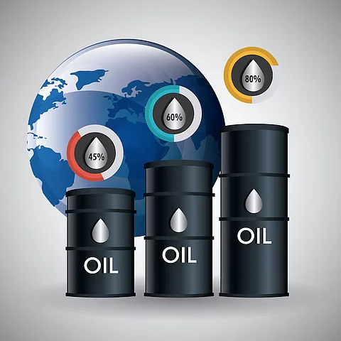 Oil barrels