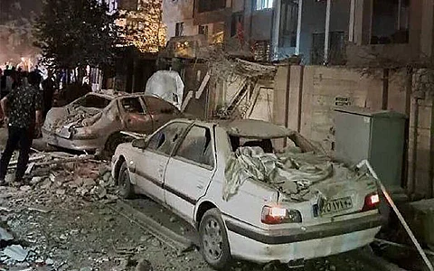 Tehran bombed