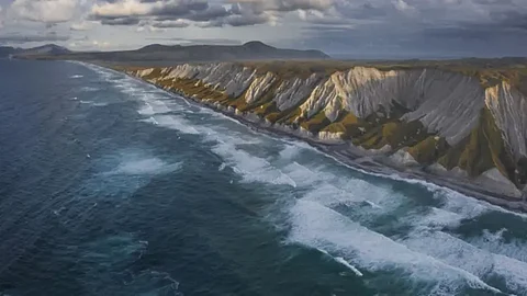 Kamchatka coastline in Russia