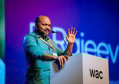 Minister P Rajeeve