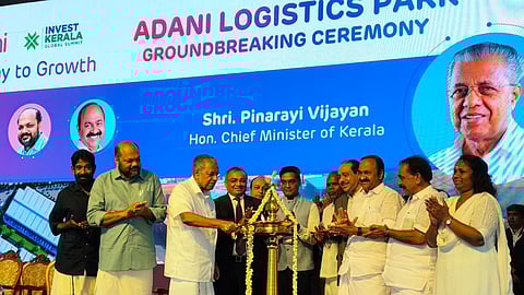 Adani begins work on ₹600 crore logistics park in Kalamassery