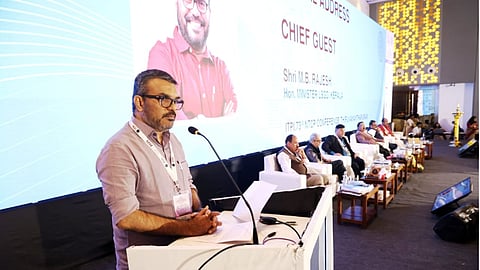 Minister M B Rajesh