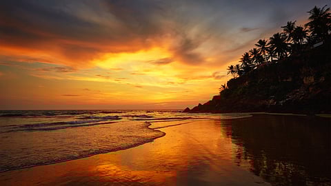 Varkala Cliff