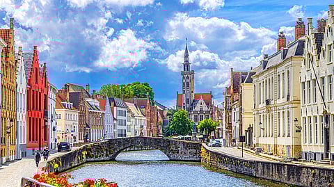 The town of Spa in Belgium