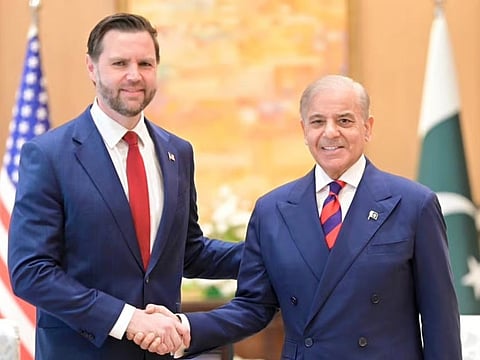 American navy ships cross Hormuz as US-Iran talks begin in Islamabad