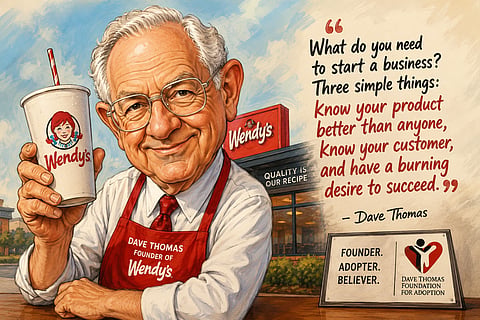 Quote of the day: Wendy’s founder Dave Thomas on 3 essentials for business success