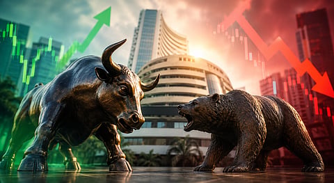 Sensex slips 114 points; Nifty ends flat above 24,300 as mid-caps and small caps jump 1 percent