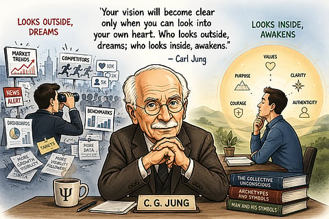 Quote of the day: Carl Jung on inner clarity and self-awareness