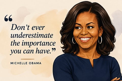 Quote of the day: Michelle Obama on courage and power of ordinary people