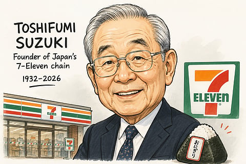 Toshifumi Suzuki, architect of Japan’s 7-Eleven convenience store culture, dies at 93