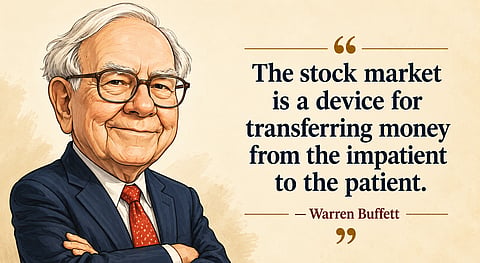 Quote of the day: Warren Buffett on power of patience in investing