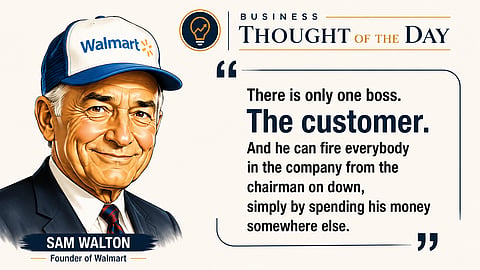 The one person who can make or break your business, according to Walmart founder Sam Walton