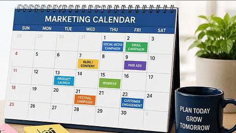 Stop reacting, start planning: How a marketing calendar drives growth