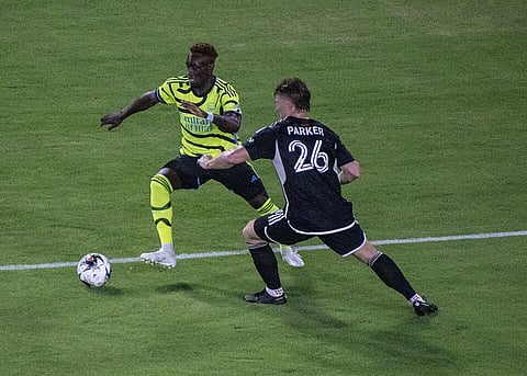 Balogun (left)