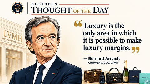 Bernard Arnault on premium positioning, branding and value creation