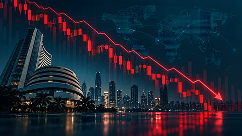 September rout wipes 6% off Nifty, Sensex as foreign investors pull out; worst monthly loss in six months