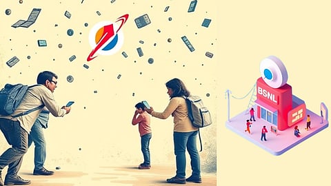 BSNL turns profitable (Pic: AI generated)