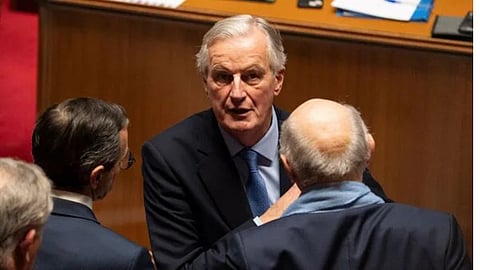 Michel Barnier, France’s prime minister  after the no-confidence vote on Wednesday.