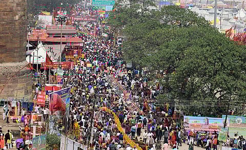 Kumbh Mela attracts crores of people (File picture)