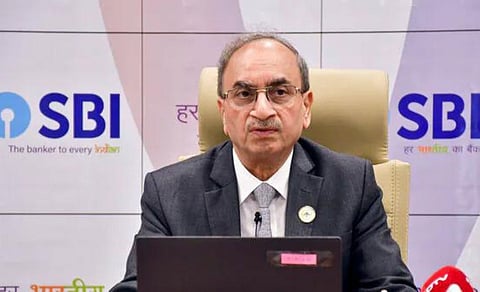 SBI chairman Dinesh Kumar Khara.