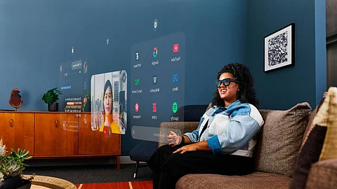 Meta launches prototype for holographic AR glasses, VR headset, AI updates. Image: Meta/aboutfb.com