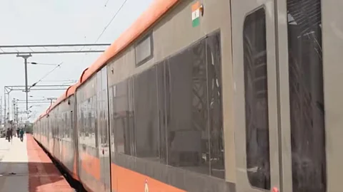 A view of the new metro train (Pic: Mint)