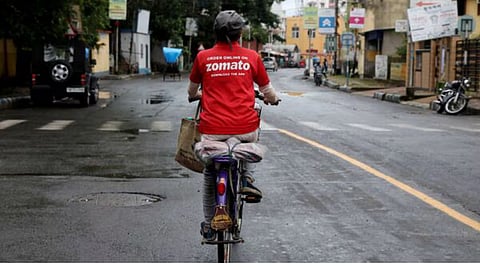 Zomato's shares are doing well on BSE