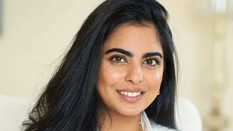 Isha Ambani, the daughter of Mukesh Ambani