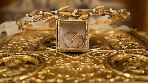 A representative image of gold ornaments