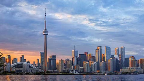 A view of the Canadian capital, Toronto