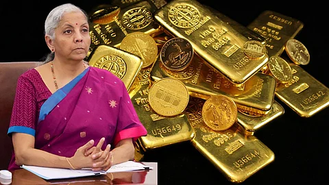 nirmala sitharaman, gold bars,