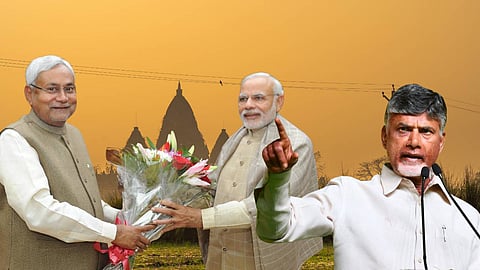 prime minister narendra modi , nitish kumar , chandra babu naidu