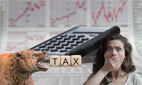 tax women in shock bear