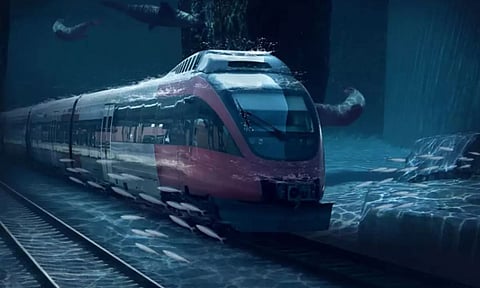 proposed underwater train service from uae to mumbai