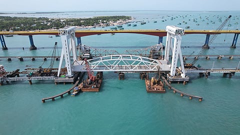 Pamban bridge