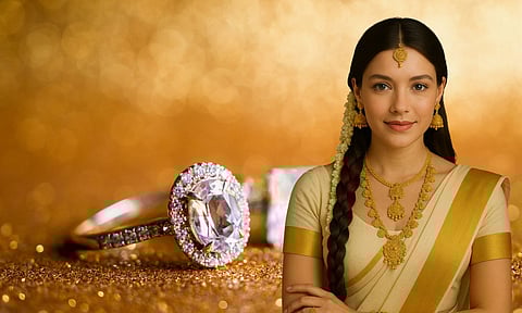 young girl in kerala look