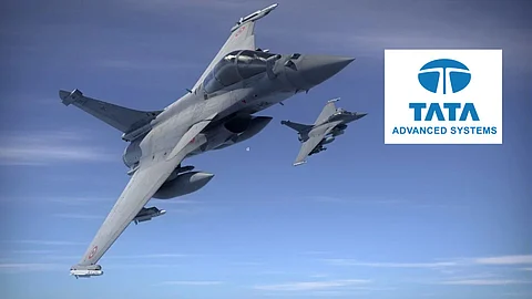 Rafale fighter and tata