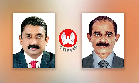 Roy Varghese,CEO, Unnikrishnan Janardanan,COO Asirvad