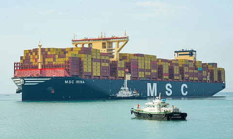 MSC Irina berthing vizhinjam port