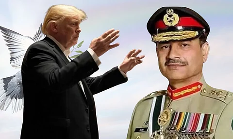 Us president Donald Trump, Pak Army chief Asim Munir